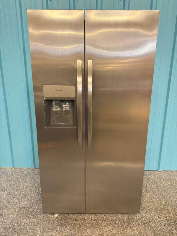 Frigidaire 36 Inch Freestanding Side by Side Refrigerator with 25.6 Cu. Ft. Total Capacity