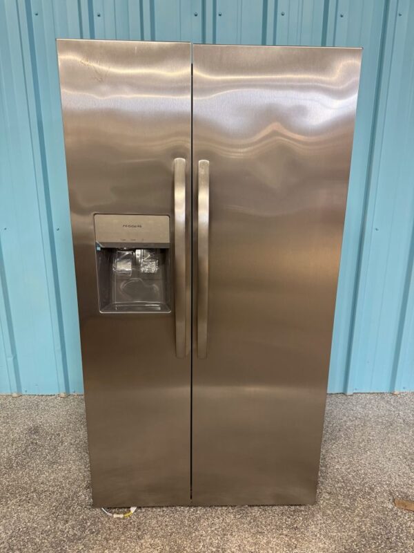 Frigidaire 36 Inch Freestanding Side by Side Refrigerator with 25.6 Cu. Ft. Total Capacity