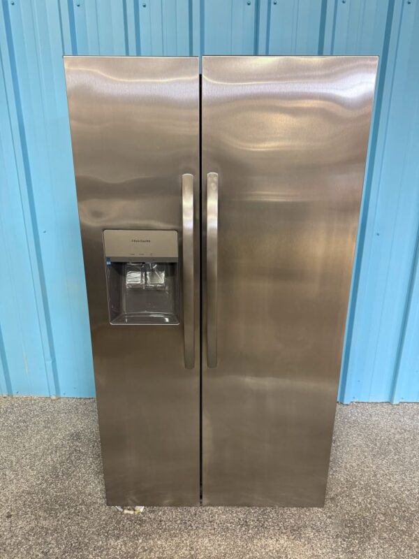 Frigidaire 36 Inch Freestanding Side by Side Refrigerator with 25.6 Cu. Ft. Total Capacity
