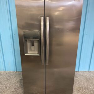 Frigidaire 36 Inch Freestanding Side by Side Refrigerator with 25.6 Cu. Ft. Total Capacity