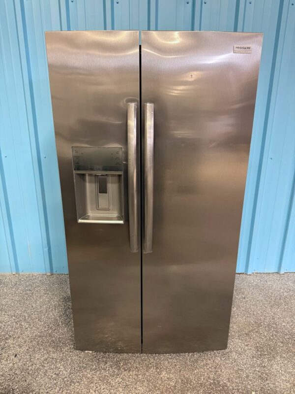 Frigidaire 36 Inch Freestanding Side by Side Refrigerator with 25.6 Cu. Ft. Total Capacity