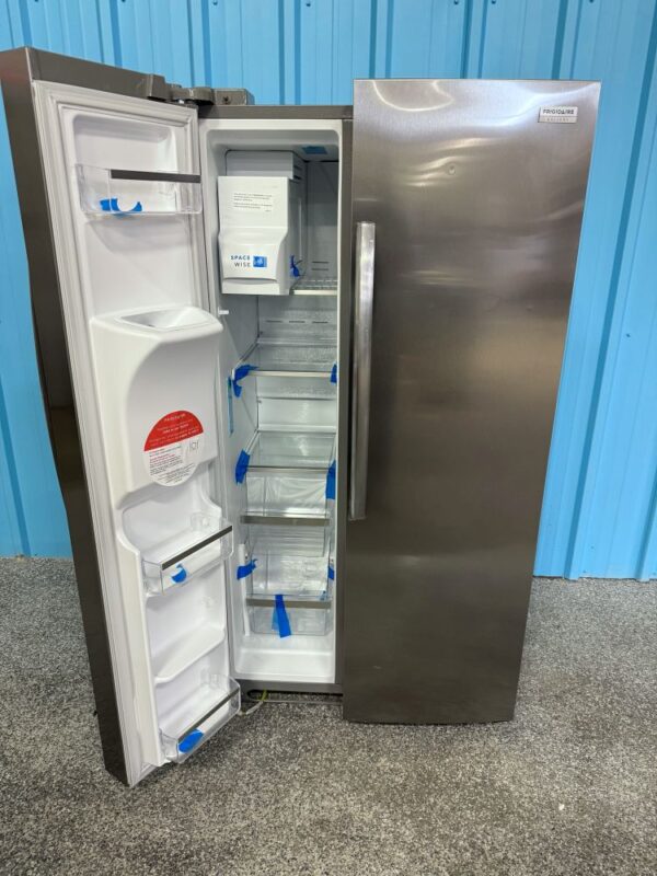 Frigidaire 36 Inch Freestanding Side by Side Refrigerator with 25.6 Cu. Ft. Total Capacity - Image 2